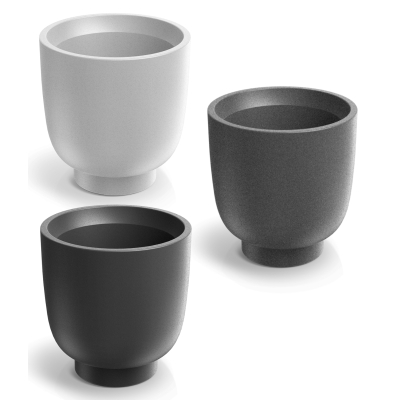 Prosperplast ETHICK Doniczka VEMO Round Midl TV40M