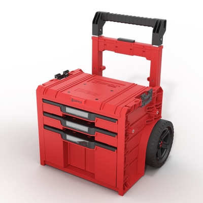Skrzynka narzędziowa Qbrick System Pro Cart 2.0 PLUS Drawer 3 RED ULTRA