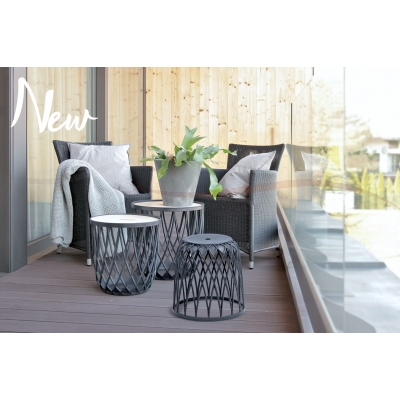 Prosperplast Zestaw 3 Koszy Uniqubo Set IKUBS3