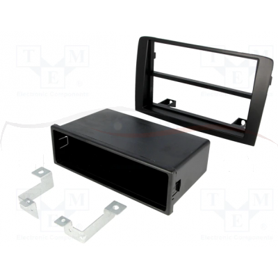 Ramka radiowa Fiat, Lancia; 2ISO; czarny