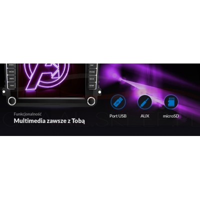 Radio samochodowe 2Din Vordon VW-910