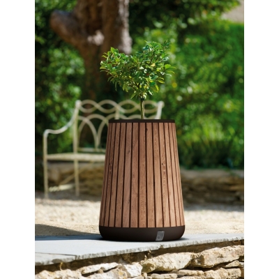 Keter Conic TALL Planter DECO-doniczka okrągła- brąz wenecki