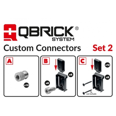 QBRICK SYSTEM Custom Connectors Set 2