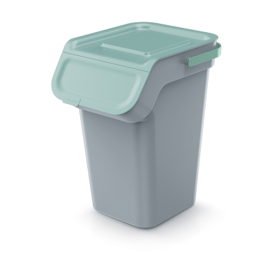 Kosze do recyklingu z filtrem Kaddi Q 4x25 L szare