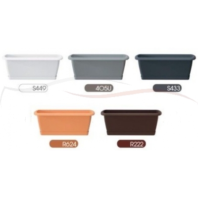 Prosperplast Doniczka Respana Set ISE900P kolory