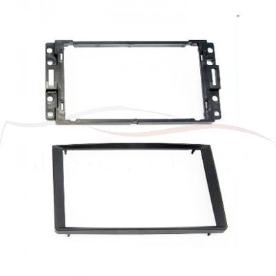 Ramka radiowa; Chevrolet; 2DIN; czarny