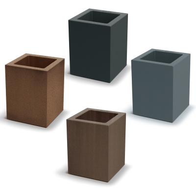 Prosperplast ETHICK Doniczka Geneca square TGS35