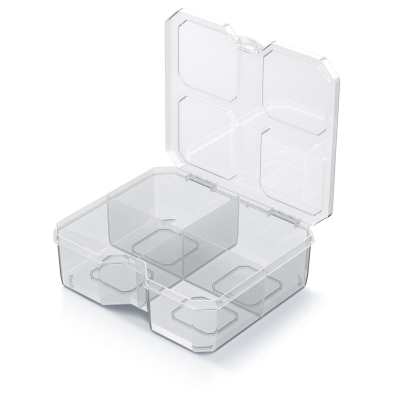 Organizer przezroczysty Kistenberg SQR Box wysoki KSQ15155