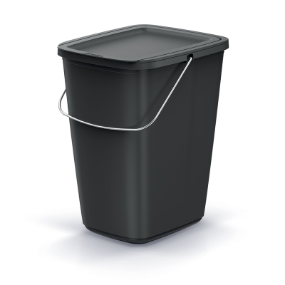 kosz/wiaderko na śmieci z klapą Compacta Q Flap Basic 9 L