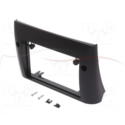 Ramka radiowa; Fiat Stilo; 2 DIN; czarny