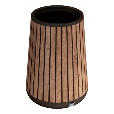 Keter Conic TALL Planter DECO-doniczka okrągła- brąz wenecki