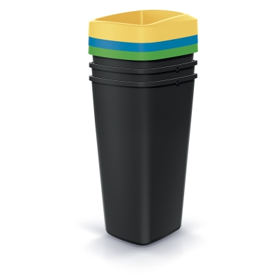 Zestaw koszy do recyklingu Compacta Q DROP Set 3x25 L Keden