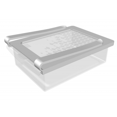 Organizer Plus Pojemnik Do Lodówki Z Przykrywką BRANQ 19 x 13 x 6 cm