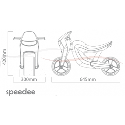 Brumee Jeździk Speedee BSPEED kolory