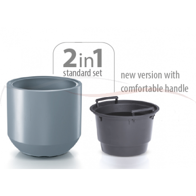 Prosperplast Doniczka Heos DBHEW400 kolory