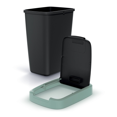 Kosz na śmieci Compacta Q Flap NSAB12 12 L CZARNE - Keden