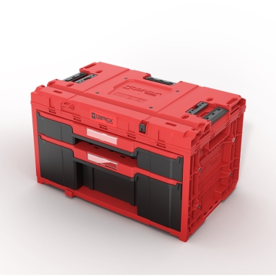 Skrzynia QS ONE Drawer 2 Plus Toolbox 2.0 Red Ultra HD Custom