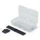 Organizer Kistenberg MSX Box KMXB3015S Czarne & Przezroczyste