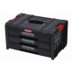 Skrzynka Qbrick System PRO Drawer 3 Toolbox Expert Szara