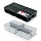 Organizer Kistenberg MSX Box KMXB3015S Czarne & Przezroczyste