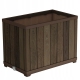 Keter Deco Rectangle Planter Tall - donica skrzyniowa orzech