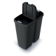 Kosz na śmieci Compacta Q Duo NDAB50 50 L CZARNY - Keden