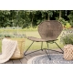 Kosz z ekomateriału Zoe Basket Eco Wood 370W 25 litrowy