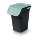 Kosze do recyklingu z filtrem Kaddi Q 3x25 L czarne