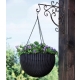 Keter rattan hanging sphere planter 8.6 L - donica wisząca