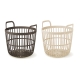 Kosz z ekomateriału Zoe Basket Eco Wood 370W 25 litrowy
