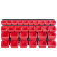Płyta warsztatowa + Organizery Kistenberg Orderline set KOR3