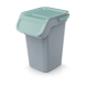 Kosze do recyklingu z filtrem Kaddi Q 4x25 L szare