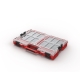 Skrzynka Qbrick System ONE Organizer L 2.0 Red Ultra HD MFI