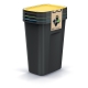 zestaw 4 koszy do segregacji Compacta Q Flap Plus set 35 L