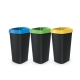 Zestaw koszy do recyklingu Compacta Q DROP Set 3x25 L Keden