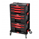 Skrzynka Qbrick System Pro Drawer Workshop set 1